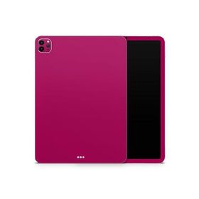 DesignSkinz - Compatible with iPad Pro 10.5" - Skin Decal Protective Scratch Resistant Vinyl Wrap - Solid Dark Pink V2_並行輸入