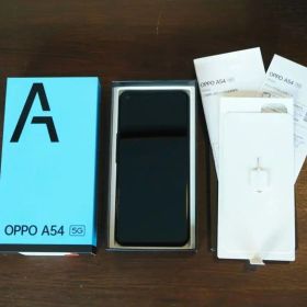 【未使用・激美品】OPPO A54 5Gスマートフォン本体64GB箱付属品あり