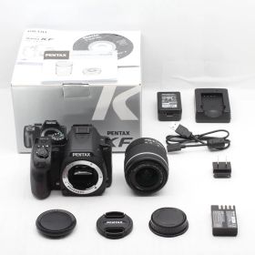 【ほぼ新品】ペンタックス PENTAX KF 18-55WR レンズキット ブラック デジタル一眼レフカメラ JS129-01069