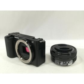 【中古】SONY VLOGCAM ZV-E10L パワーズームレンズキット ブラック【大阪本店】保証期間１ヶ月【ランクB】