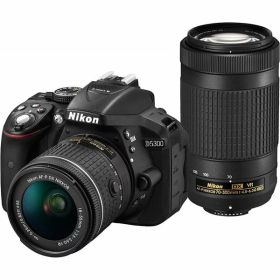 【中古】ニコン Nikon D5300 AF-P ダブルズームキット ブラック
