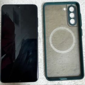 Samsung Galaxy S21 FE 5G ブラック ケース付き