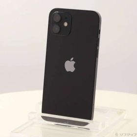 ソフマップ 〔中古品〕 iPhone12 64GB ブラック MGHN3J／A SIMフリー【377】