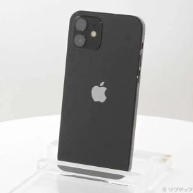 ソフマップ 〔中古品〕 iPhone12 64GB ブラック MGHN3J／A SIMフリー【377】