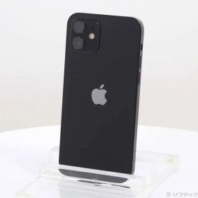 ソフマップ 〔中古品〕 iPhone12 64GB ブラック MGHN3J／A SIMフリー【348】