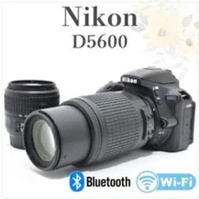 軽量 超高画質✨Nikon D5600✨ダブルレンズセット スマホ転送 初心者◎