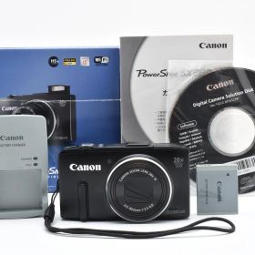■ 特上美品 ■ キヤノン Canon PowerShot SX280 HS ブラック 《動作確認済・付属品多数》 コンパクト デジタル カメラ #A0849