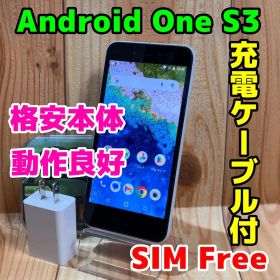 SIMフリー 本体 Android One S3 32 GB 025J ホワイト