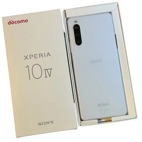 安心保証付き 中古品 Xperia 10 IV SO-52C ホワイト 128GB 箱付き A45