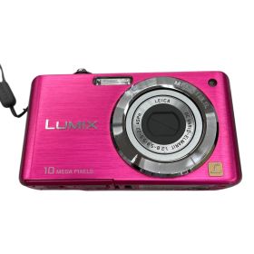 186000 ジャンク品 Panasonic LUMIX DMC-FS7 ピンク