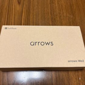 【新品未使用】arrows We2 ミストホワイト