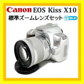 高性能で軽い ❣️Canon EOS Kiss X10 シルバー 標準レンズ