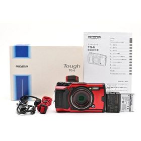 ＜並品＞ OLYMPUS Tough TG-6 レッド｜防水・耐衝撃コンパクト(コンパクトデジタルカメラ)