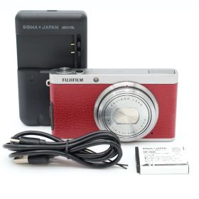 ＜良品＞ FUJIFILM フジフイルム XF1 レッド
