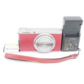 付属のストラップはおまけです！■美品■ FUJIFILM FX-XF1R レッド