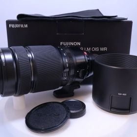 【極美品】FUJIFILM XF100-400mm F4.5-5.6 R LM OIS WR 交換レンズ フジノン ズーム 超望遠 100-400mm 手ブレ補正 防塵防滴耐低温 リニアモーター(静音) 絞りリング F