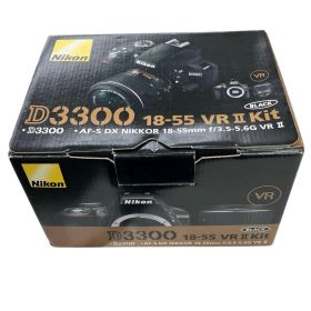 186000 現状品 Nikon ニコン デジタル一眼レフ D3300 ブラック