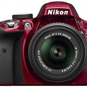 Nikon デジタル一眼レフカメラ D3300 18-55 VR IIレンズキット レッド D3300LKRD