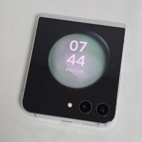 【ジャンク】Galaxy Z Flip5 ミント SIMフリー au版 国内版