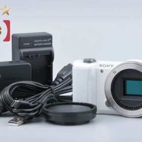 【中古】SONY ソニー α5000 ILCE-5000 ホワイト ミラーレス一眼カメラ 海外版