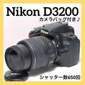 新品級✨Nikon D3200✨シングルレンズ✨初心者向け✨少シャッター