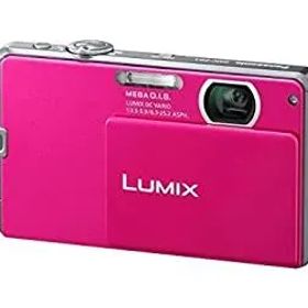 【中古】パナソニック デジタルカメラ ルミックス ピンク DMC-FP1-P