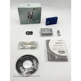中古 Canon デジタルカメラ IXY 3 約1010万画素 光学12倍ズーム ブルー IXY3(BL)