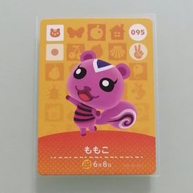ニンテンドースイッチ(Nintendo Switch)のamiiboカード あつ森 095 ももこ ◇小さな白かけあり(その他)