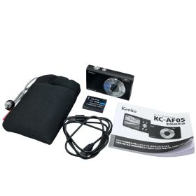 186000 動作確認済み Kenko ケンコー デジタルカメラ KC-AF05 ブラック