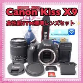 動画も快適✨Canon Kiss X9 高性能STMレンズ Wi-Fiスマホ転送