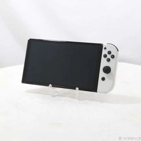 【中古】Nintendo(任天堂) Nintendo Switch 有機ELモデル Joy-Con(L)／(R) ホワイト 【368-ud】