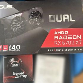 ASUS AMD Radeon RX 6700 XT 本体