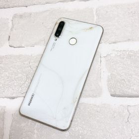 Huawei P30 lite ホワイト SIMフリー ②(スマートフォン本体)