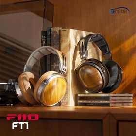 ヘッドホン FIIO FT1 Black Beech FIO-FT1-B FIO-FT1-C 密閉型 60mm大型ダイナミックドライバー搭載 ハイレゾオーディオ認証