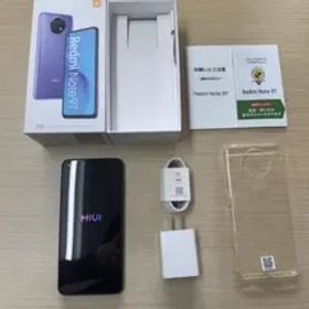 超美品Xiaomi Redmi Note 9T 5G ブラック 本体