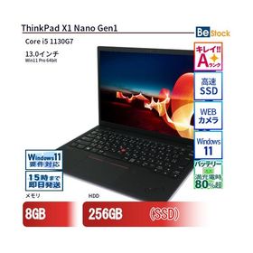 中古 ノートパソコン Lenovo レノボ ThinkPad X1 Nano Gen1 20UQS1G500 Core i5 メモリ：8GB 6ヶ月保証