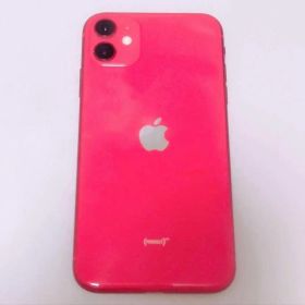 正常動作 iPhone11 本体 128G レッド 箱あり 画面割れあり