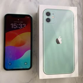 Apple iPhone 11 64GBミントグリーン 本体&箱