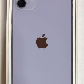 【美品】Apple iPhone 11 パープル 本体