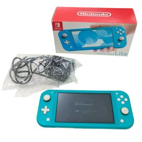 186000 Nintendo Switch Lite HDH-001 ターコイズ 本体 箱入り 動作確認済み 初期化済み
