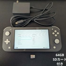 Switch Lite グレー SanDisk micro SDカード付き