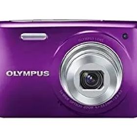 OLYMPUS デジタルカメラ VH-210 パープル 1400万画素 光学5倍ズーム DIS ハイビジョンムービー 3.0型LCD 広角26mm 3Dフォト機能 VH-210 PUR