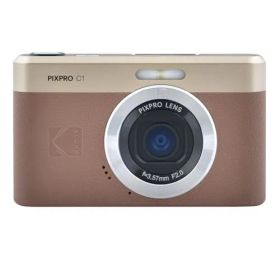 KODAK Pixpro C1 ? 超コンパクトデジタルカメラ| 13MP BSI CMOS、4倍ズーム、2.8インチLCDスクリーン、LEDフラッシュ ? Marron☆彡