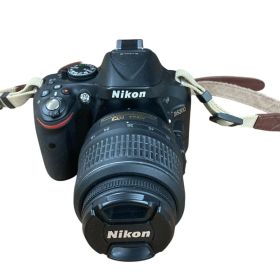 118011 動作未確認 Nikon ニコン デジタル一眼レフカメラ レンズセット D5200 ブラック