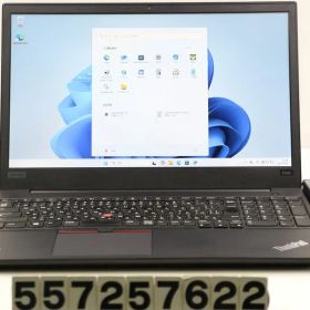 Lenovo ThinkPad E580 Core i3 8130U 2.2GHz/8GB/256GB(SSD)/15.6W/FHD(1920x1080)/Win11 【557257622】