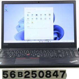 Lenovo ThinkPad E580 Core i5 8250U 1.6GHz/8GB/256GB(SSD)/15.6W/FHD(1920x1080)/Win11 【56B250847】