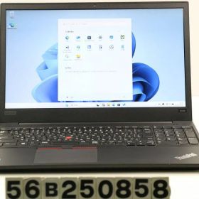 Lenovo ThinkPad E580 Core i5 8250U 1.6GHz/8GB/256GB(SSD)/15.6W/FHD(1920x1080)/Win11 【56B250858】