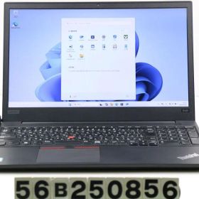 Lenovo ThinkPad E580 Core i5 8250U 1.6GHz/8GB/256GB(SSD)/15.6W/FHD(1920x1080)/Win11 【56B250856】