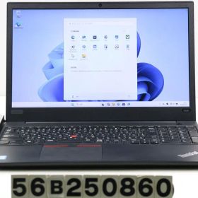 Lenovo ThinkPad E580 Core i5 8250U 1.6GHz/8GB/256GB(SSD)/15.6W/FHD(1920x1080)/Win11 【56B250860】