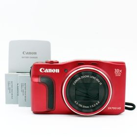 【新品級】CANON Power Shot SX700 HS レッド#9211(コンパクトデジタルカメラ)